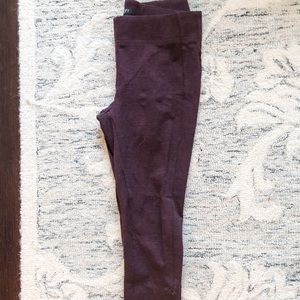 Maroon Loft Leggings
